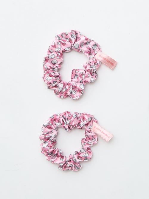 Pack de 4 molas de cabelo + 1 scrunchie 'Hello Kitty' - Kiabi