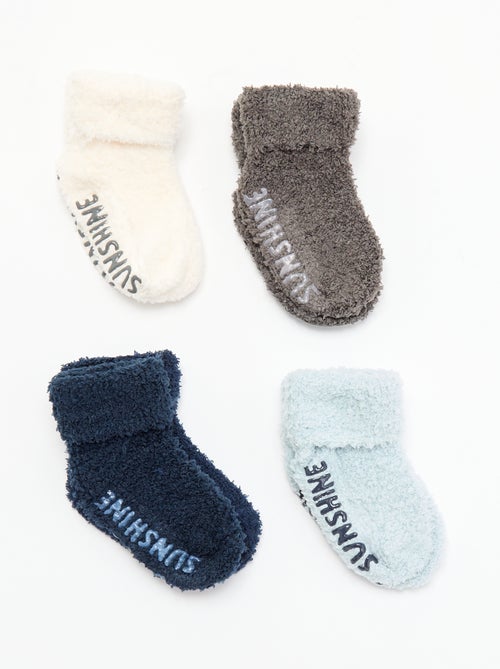 Pack de 4 pares de meias - Kiabi