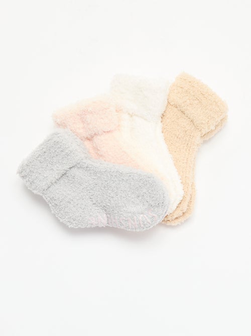 Pack de 4 pares de meias - Kiabi