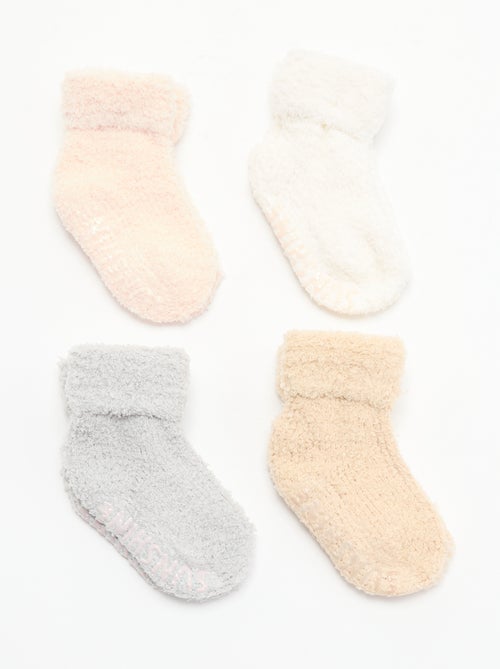 Pack de 4 pares de meias - Kiabi