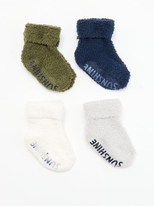 Pack de 4 pares de meias - Kiabi