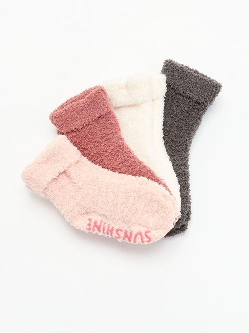 Pack de 4 pares de meias - Kiabi