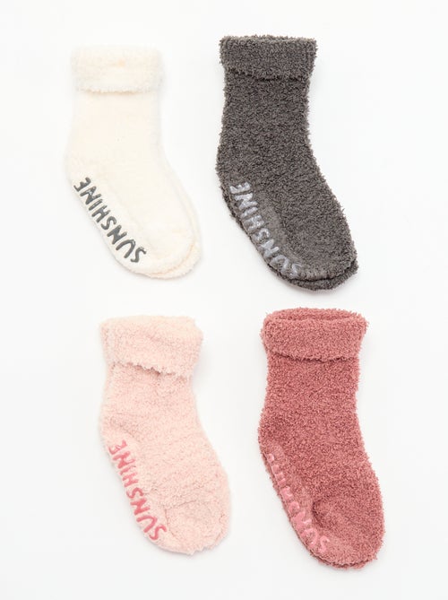 Pack de 4 pares de meias - Kiabi