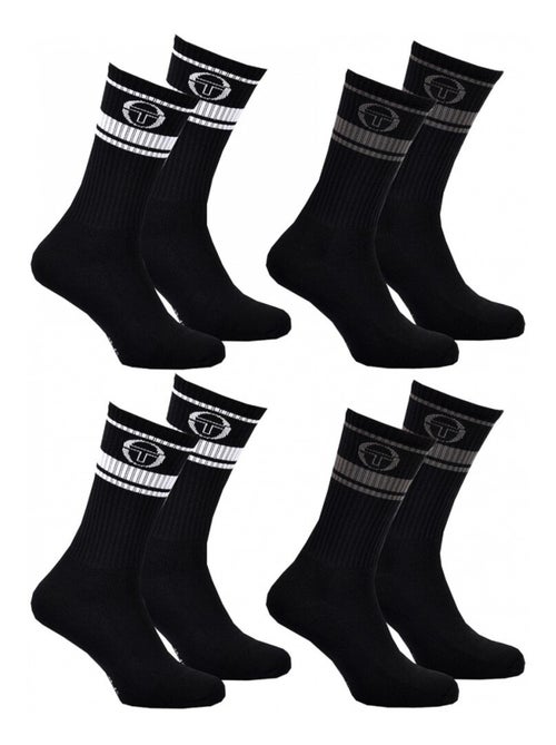 Pack de 4 Pares de Meias TENNIS SERGIO TACCHINI - Kiabi Pack de 4 Pares de Meias TENNIS SERGIO TACCHINI - Kiabi
