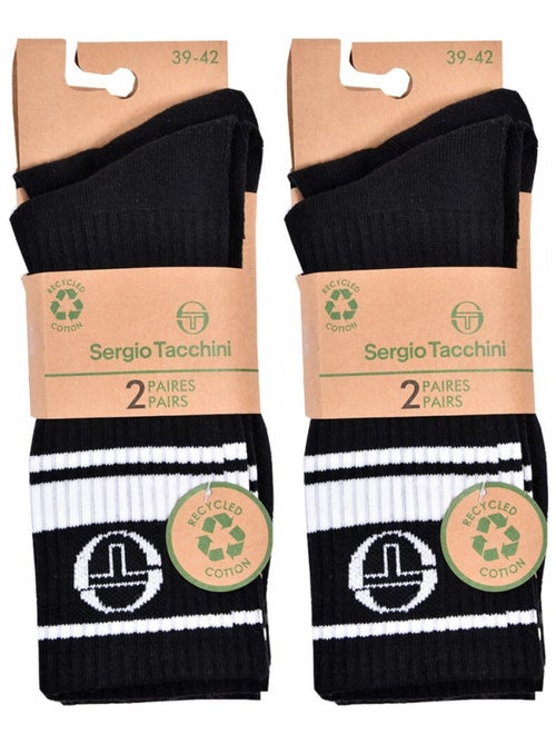 Pack de 4 Pares de Meias TENNIS SERGIO TACCHINI - Kiabi Pack de 4 Pares de Meias TENNIS SERGIO TACCHINI - Kiabi