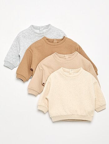 Pack de 4 sweats oversize