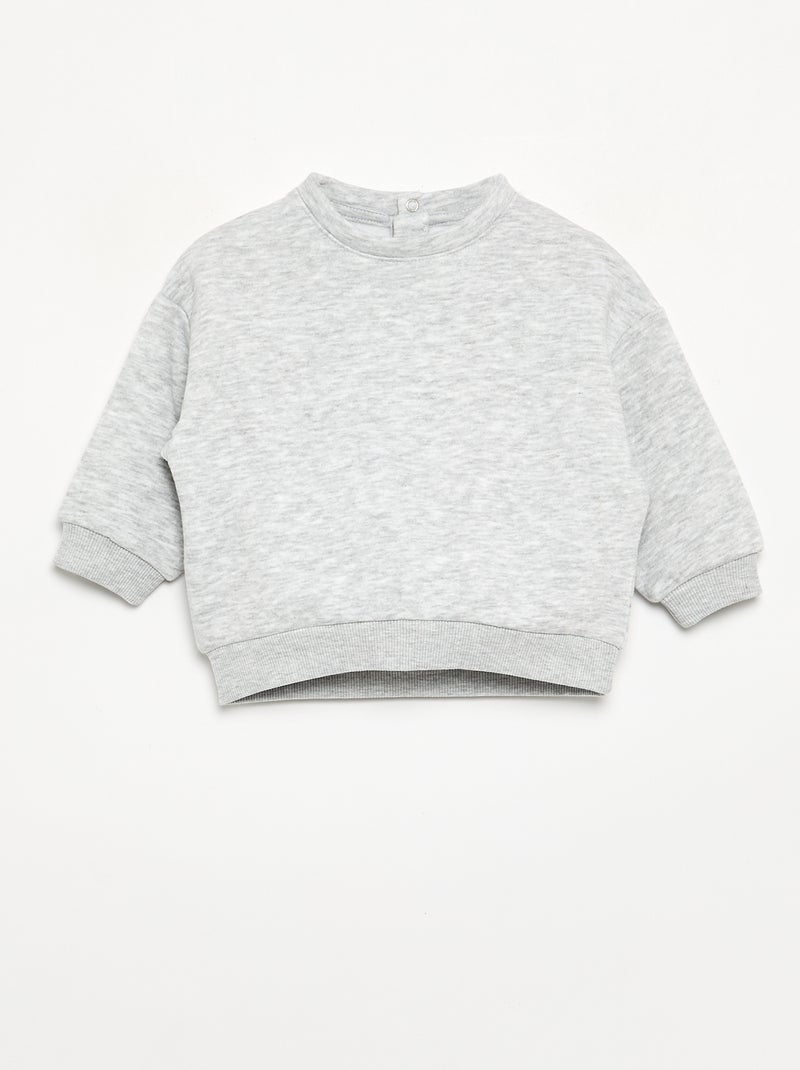 Pack de 4 sweats oversize Bege - Kiabi