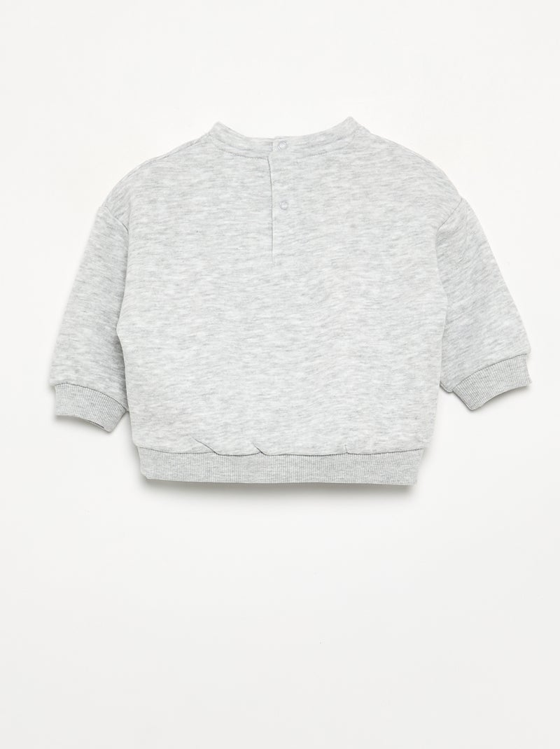 Pack de 4 sweats oversize Bege - Kiabi