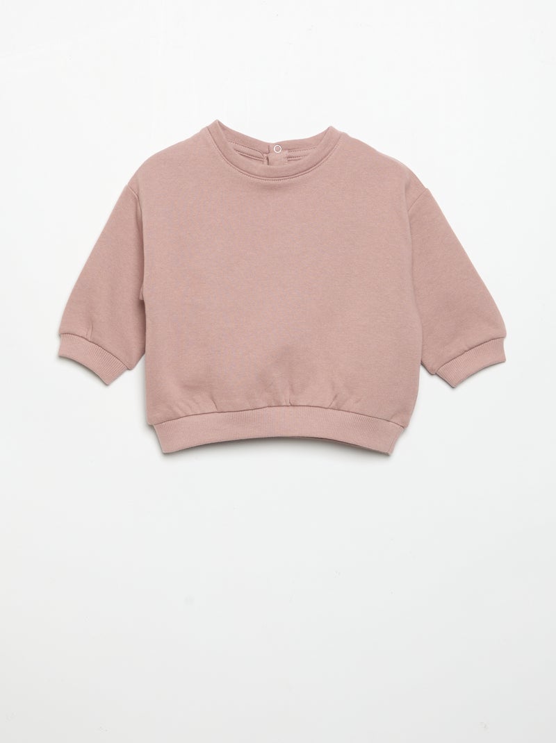 Pack de 4 sweats oversize Rosa - Kiabi