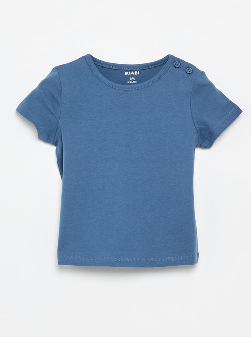 Pack de 4 T-shirts lisas - Kiabi