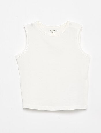 Pack de 4 tops lisos