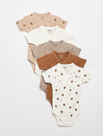 Pack de 5 bodies evolutivos