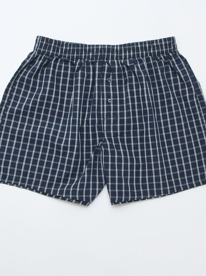 Pack de 5 boxers em algodão Cinza - Kiabi