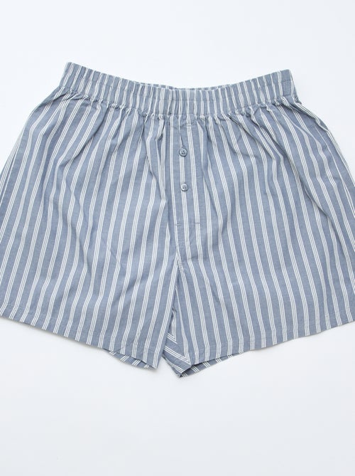 Pack de 5 boxers em algodão - Kiabi