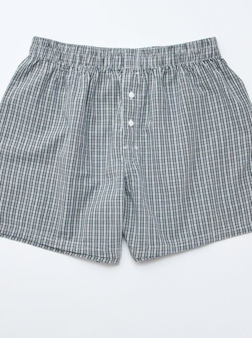 Pack de 5 boxers em algodão - Kiabi