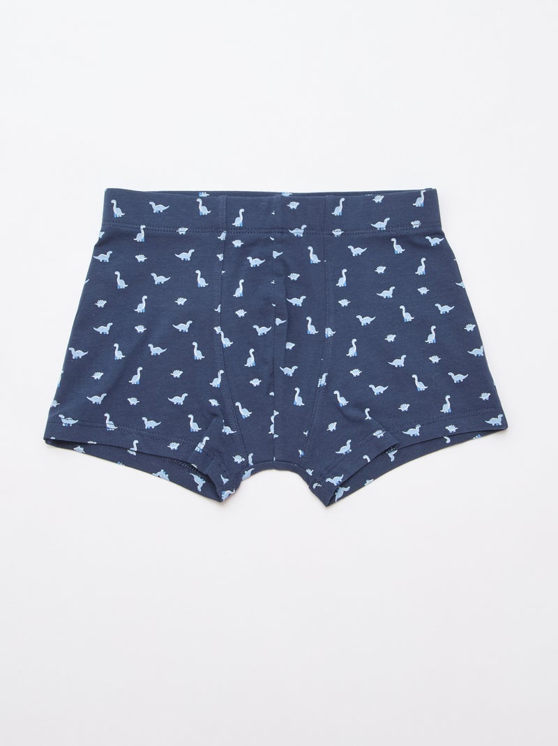 Pack de 5 boxers fantasia Azul - Kiabi