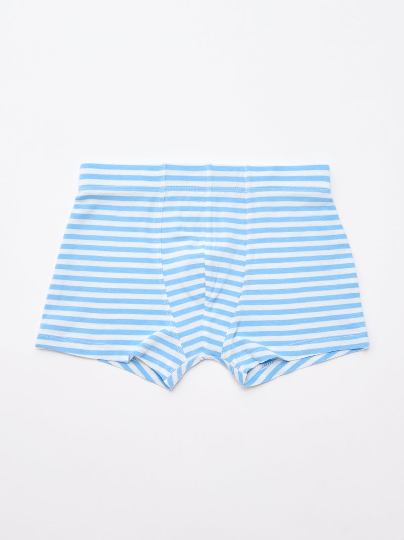 Pack de 5 boxers fantasia Azul - Kiabi