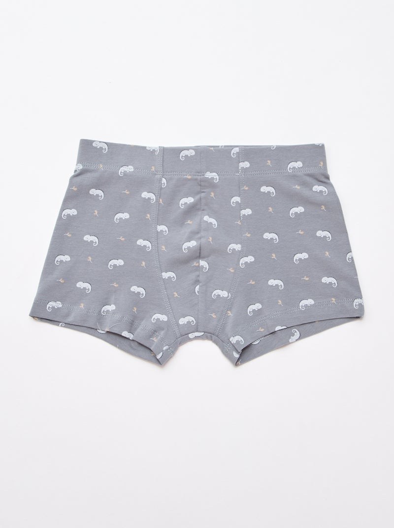 Pack de 5 boxers fantasia Azul - Kiabi