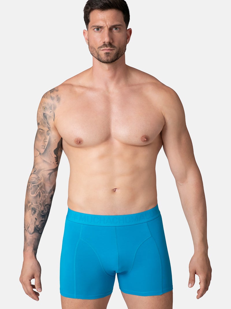 Pack de 5 boxers Muchachomalo Preto Azul - Kiabi