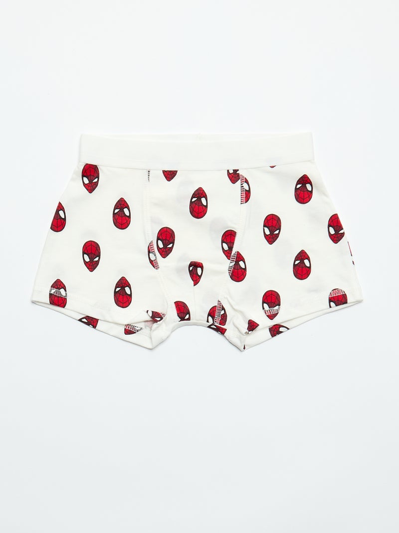 Pack de 5 boxers 'Spiderman' Preto - Kiabi