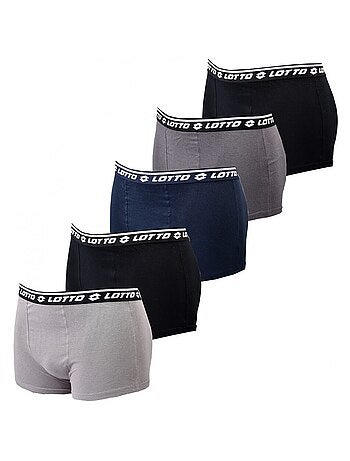 Pack de 5 cuecas boxer homem LOTTO