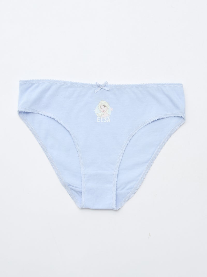 Pack de 5 cuecas 'Frozen - O Reino do Gelo' Azul - Kiabi