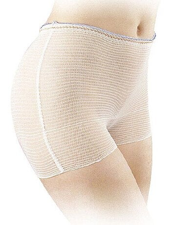 Pack de 5 cuecas maternidade laváveis thermobaby com cós elástico poliéster