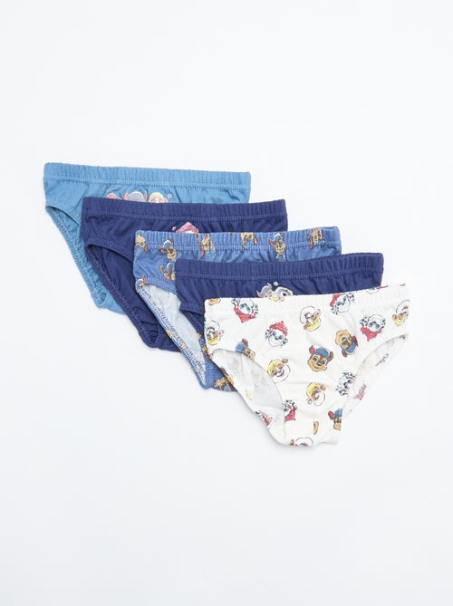 Pack de 5 cuecas 'Patrulha Pata' - Kiabi Pack de 5 cuecas 'Patrulha Pata' - Kiabi