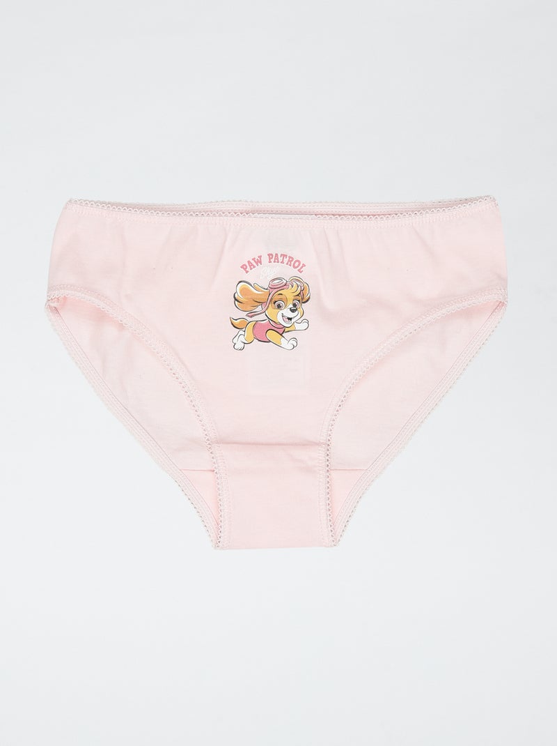 Pack de 5 cuecas 'Patrulha Pata' Rosa - Kiabi