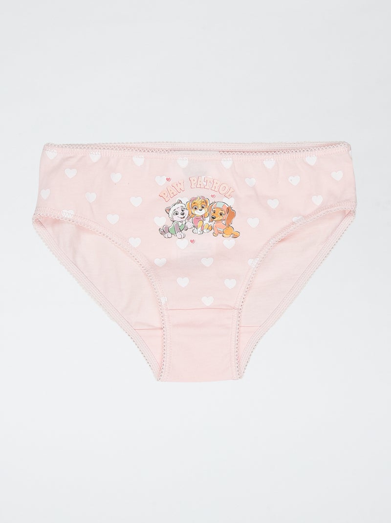 Pack de 5 cuecas 'Patrulha Pata' Rosa - Kiabi