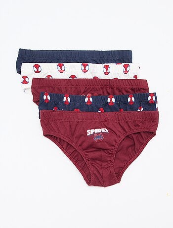 Pack de 5 cuecas 'Spidey'