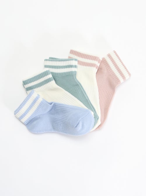 Pack de 5 meias desportivas - Kiabi
