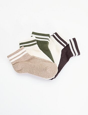 Pack de 5 meias desportivas
