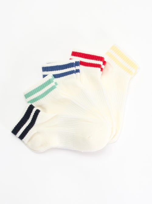 Pack de 5 meias desportivas - Kiabi