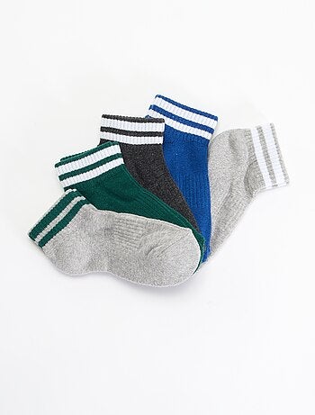 Pack de 5 meias desportivas