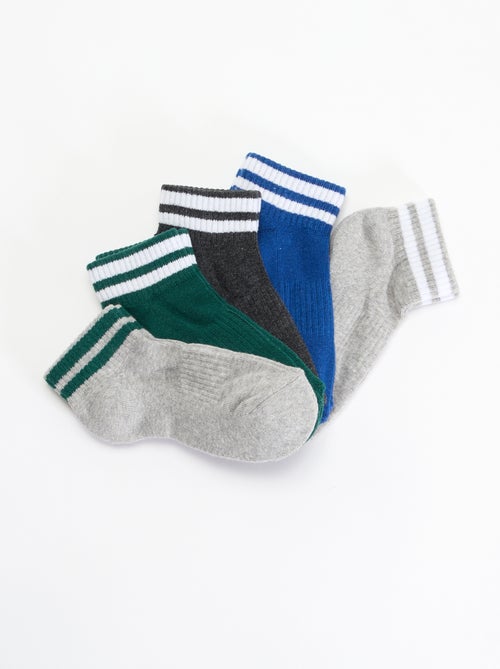Pack de 5 meias desportivas - Kiabi