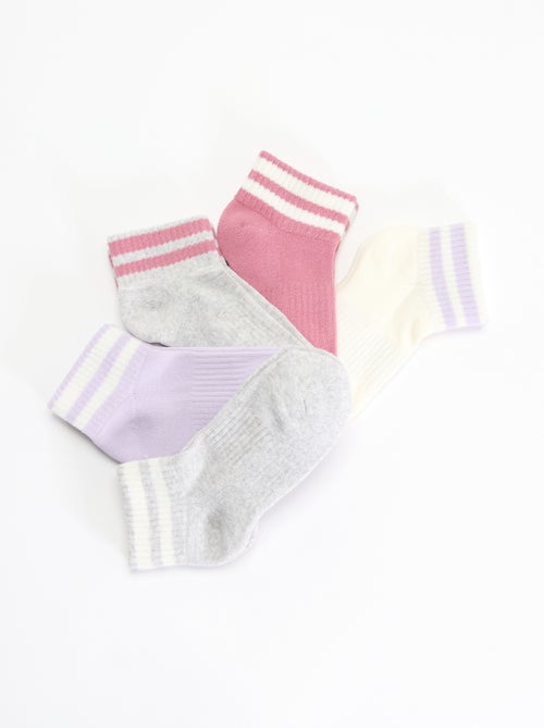 Pack de 5 meias desportivas - Kiabi