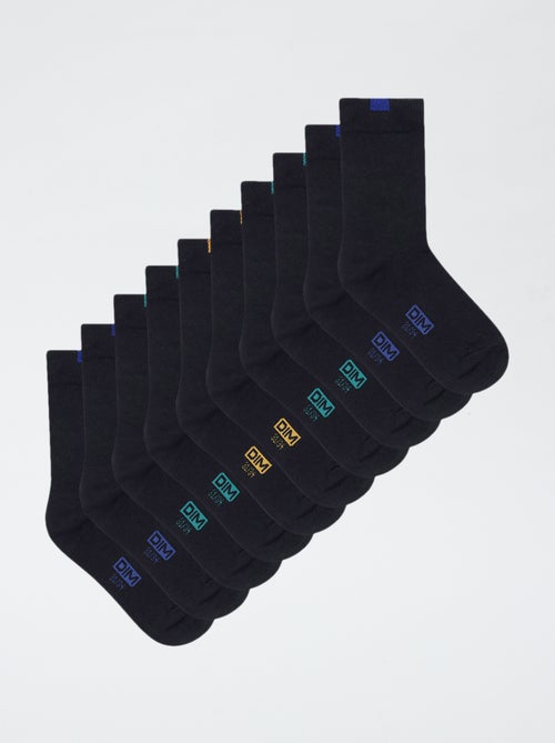 Pack de 5 meias 'Dim' - Kiabi