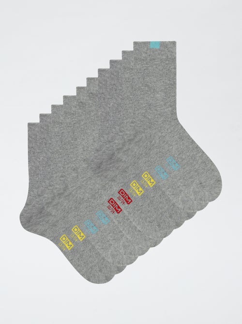 Pack de 5 meias 'Dim' - Kiabi