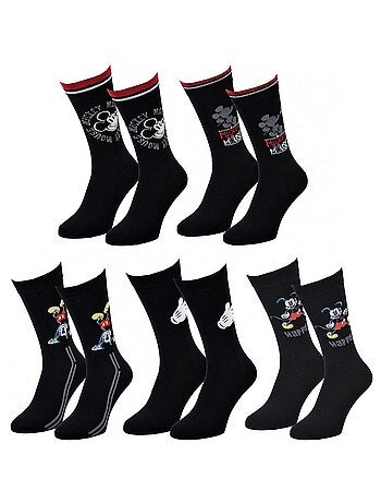 Pack de 5 Meias Homem DISNEY MICKEY MOUSE
