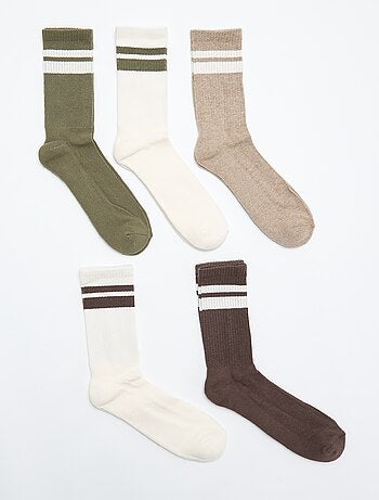 Pack de 5 pares de meias