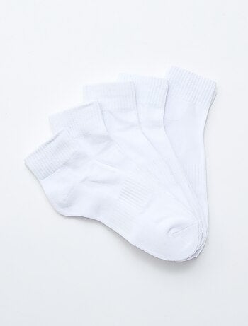 Pack de 5 pares de meias desportivas