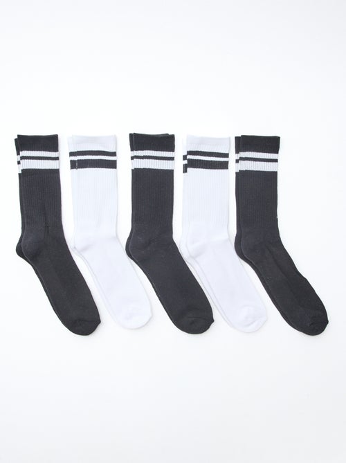 Pack de 5 pares de meias - Kiabi