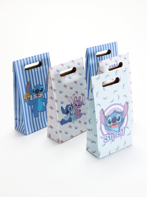 Pack de 5 sacos de presente 'Stitch' da 'Disney' - Kiabi