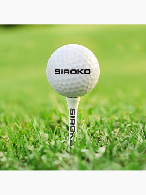 Pack de 50 tees de golfe - Kiabi