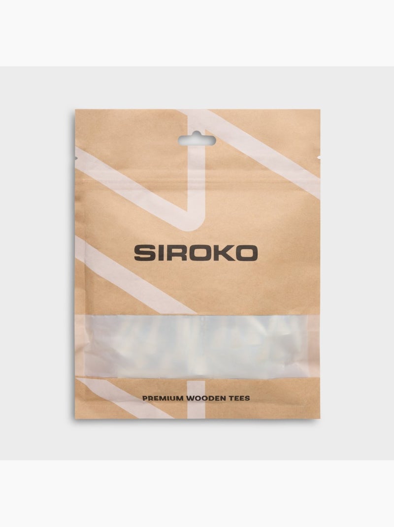 Pack de 50 tees de golfe Branco - Kiabi