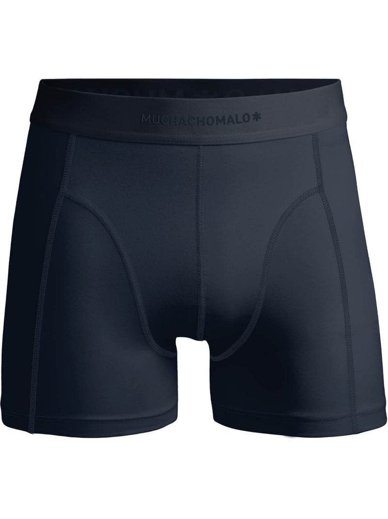 Pack de 6 boxers Muchachomalo Azul-Preto - Kiabi