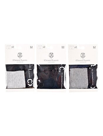 Pack de 6 Cuecas Boxer CXL By LACROIX