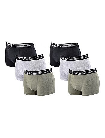 Pack de 6 Cuecas Boxer CXL By LACROIX