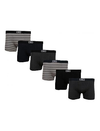 Pack de 6 cuecas boxer homem